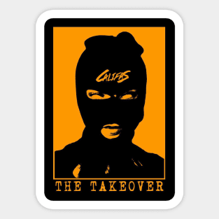 Califas Ski Mask Woman Logo Yeb1 Art Sticker